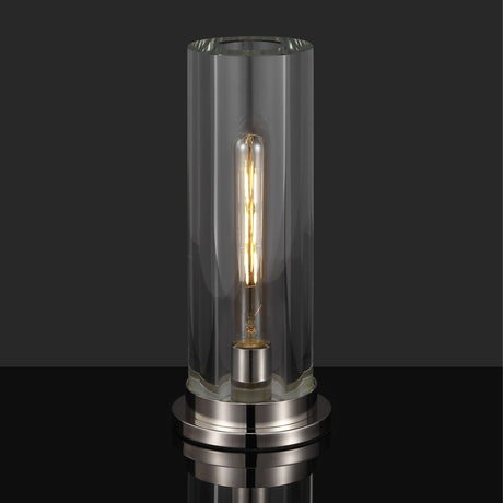 SAFAVIEH Couture Dellanora Crystal Tube Table Lamp - 6Wx6Dx14H