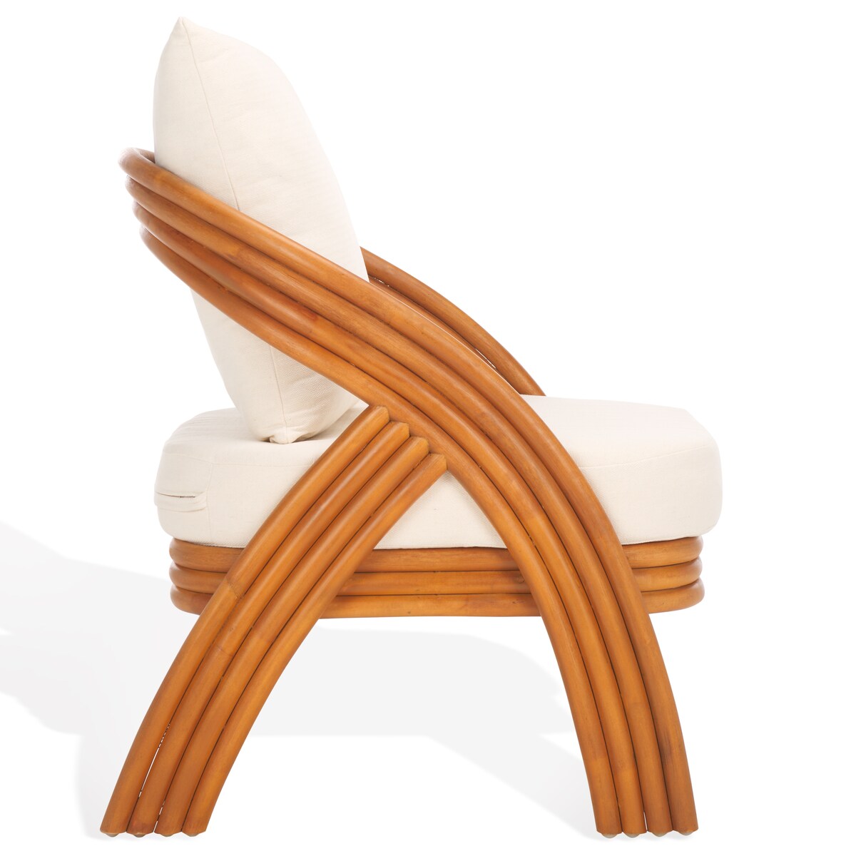 SAFAVIEH Couture Demarco Rattan Accent Chair - 26Wx26Dx30H