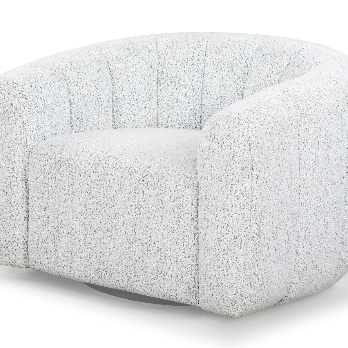 SAFAVIEH Couture Demetri Boucle Swivel Chair - 38Wx33Dx28H