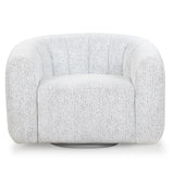 SAFAVIEH Couture Demetri Boucle Swivel Chair - 38Wx33Dx28H