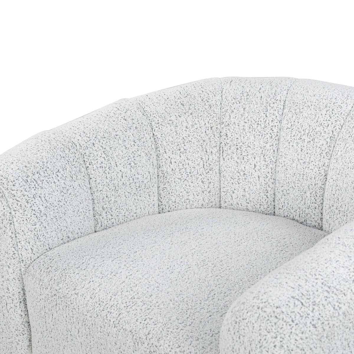 SAFAVIEH Couture Demetri Boucle Swivel Chair - 38Wx33Dx28H