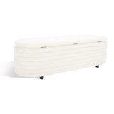 SAFAVIEH Couture Denissa Contemporary Oval Storage Bench