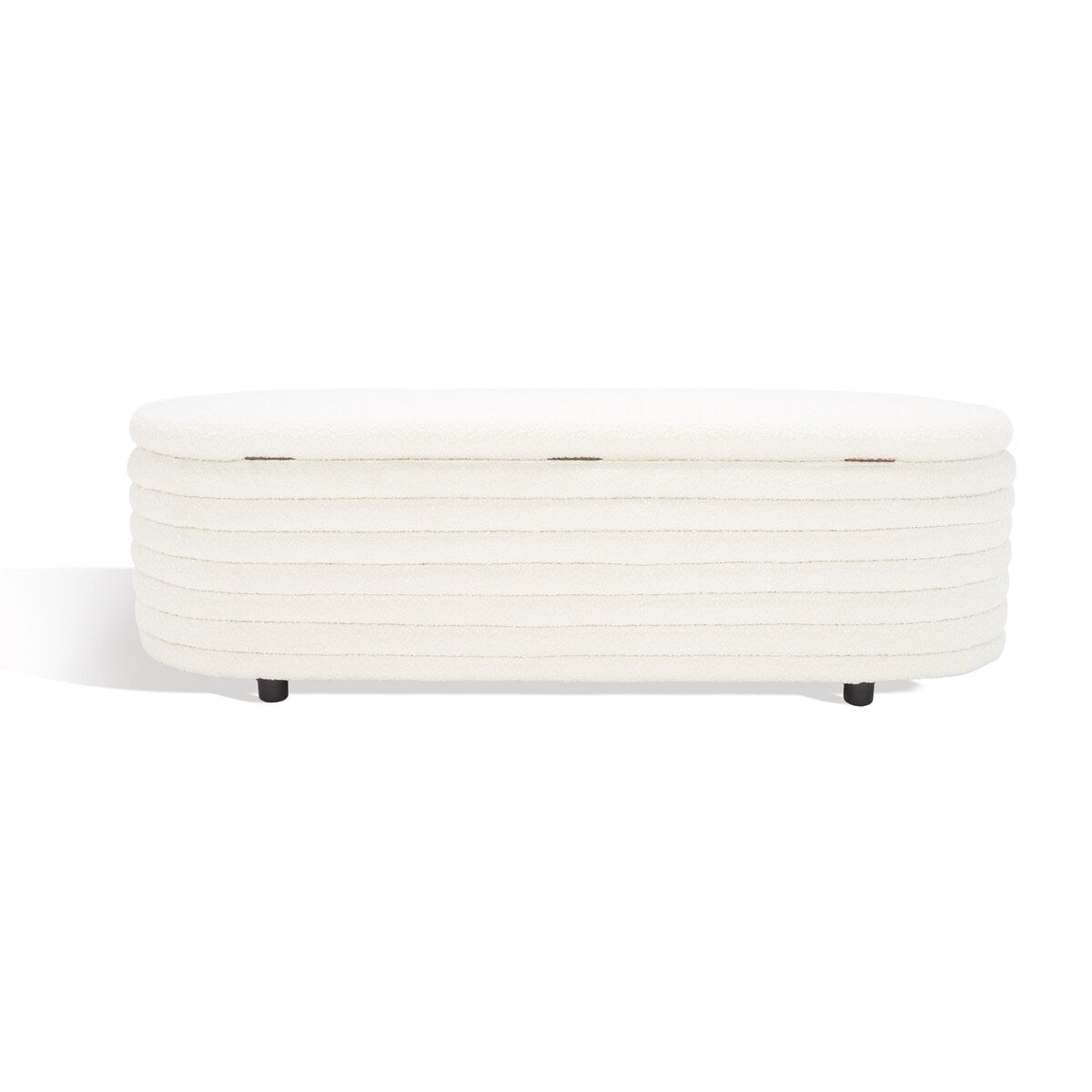 SAFAVIEH Couture Denissa Contemporary Oval Storage Bench