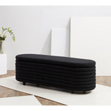 SAFAVIEH Couture Denissa Contemporary Oval Storage Bench