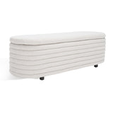 SAFAVIEH Couture Denissa Contemporary Oval Storage Bench