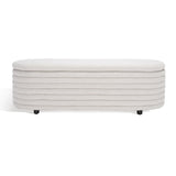 SAFAVIEH Couture Denissa Contemporary Oval Storage Bench