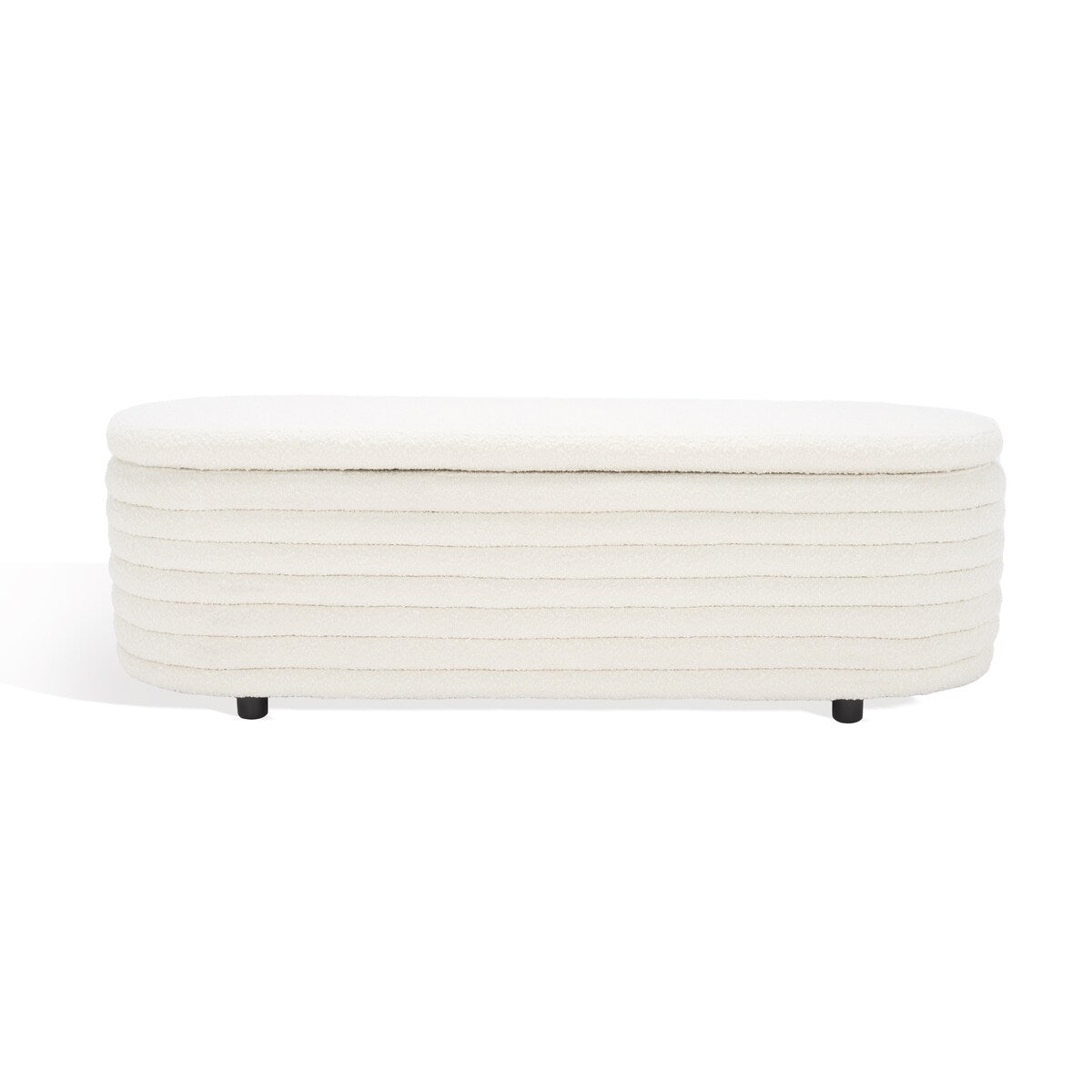 SAFAVIEH Couture Denissa Contemporary Oval Storage Bench