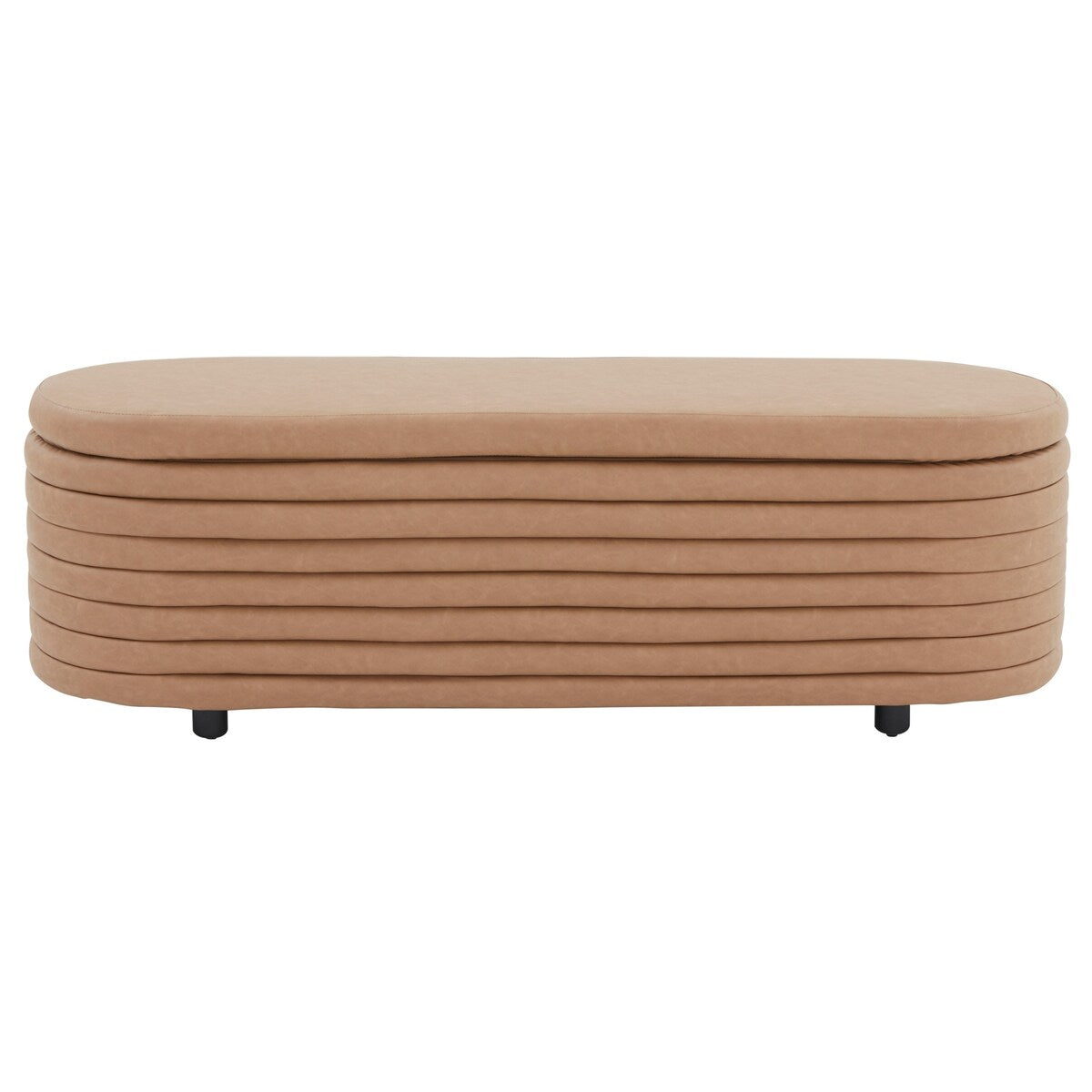 SAFAVIEH Couture Denissa Contemporary Oval Storage Bench