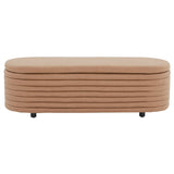 SAFAVIEH Couture Denissa Contemporary Oval Storage Bench