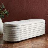 SAFAVIEH Couture Denissa Contemporary Oval Storage Bench