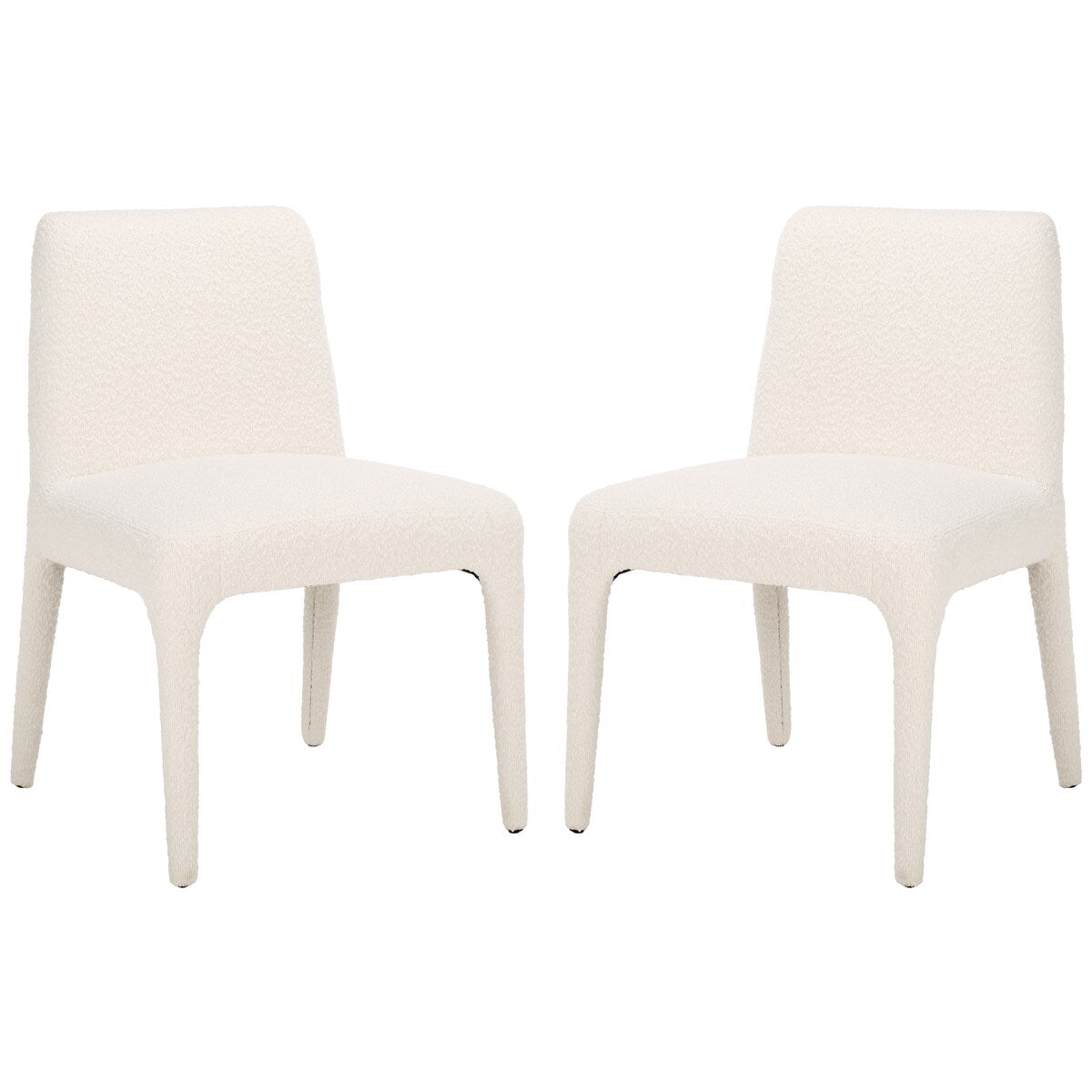 SAFAVIEH Couture Derrick Boucle 19-inch Dining Chair [SET of 2] - 22Wx23Dx34H