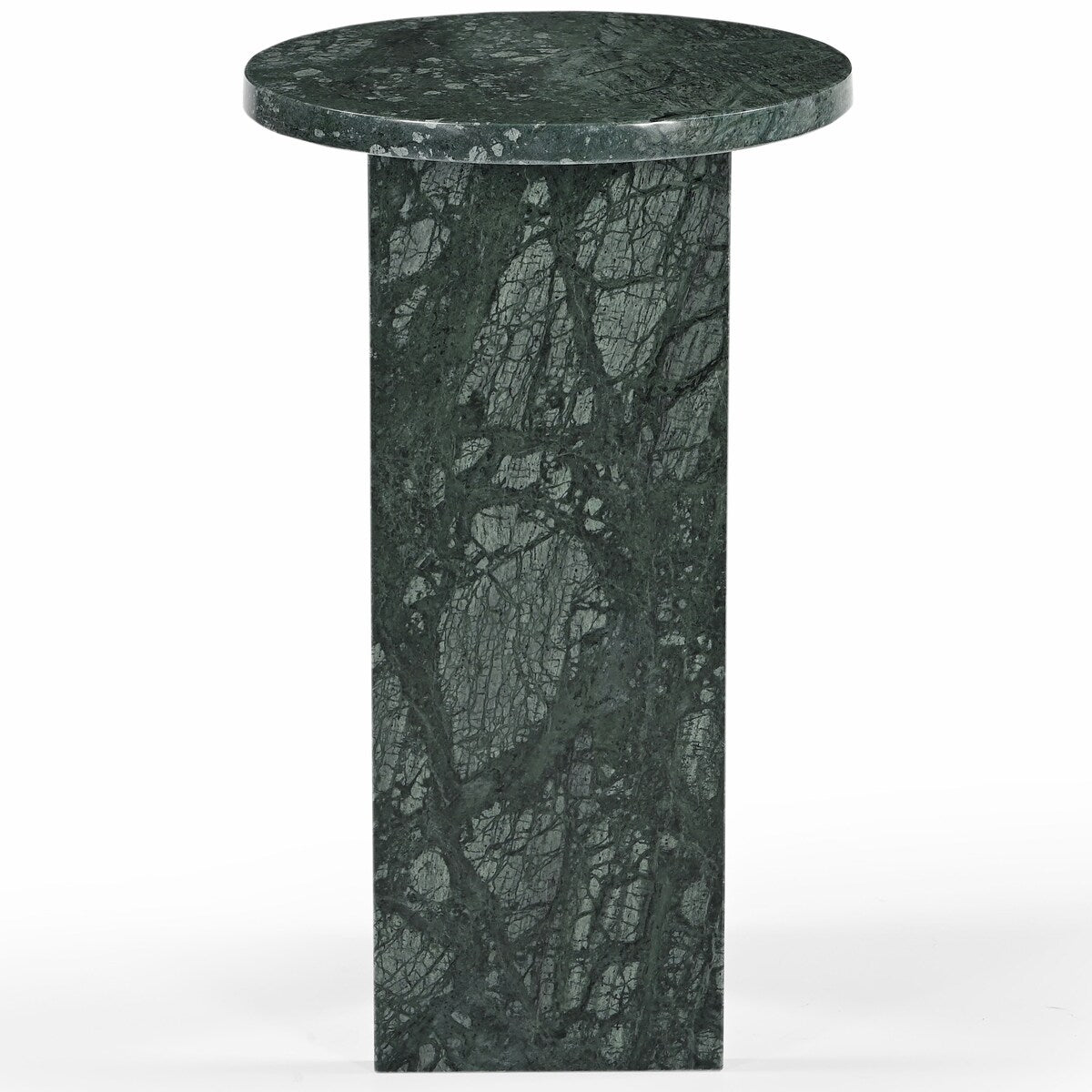 SAFAVIEH Couture Devlin Marble Drink Table - 12Wx12Dx20H