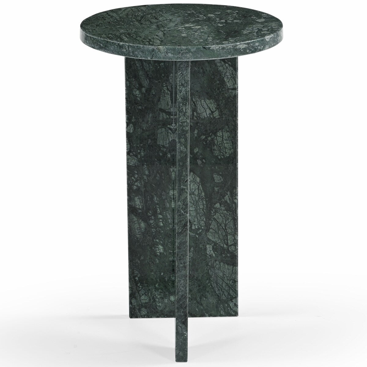 SAFAVIEH Couture Devlin Marble Drink Table - 12Wx12Dx20H