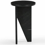 SAFAVIEH Couture Devlin Marble Drink Table - 12Wx12Dx20H