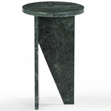 SAFAVIEH Couture Devlin Marble Drink Table - 12Wx12Dx20H