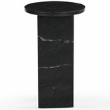 SAFAVIEH Couture Devlin Marble Drink Table - 12Wx12Dx20H