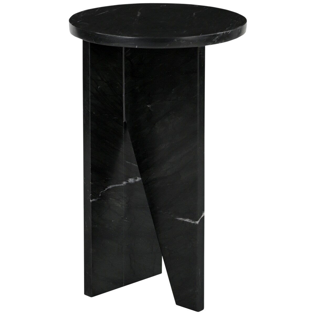 SAFAVIEH Couture Devlin Marble Drink Table - 12Wx12Dx20H