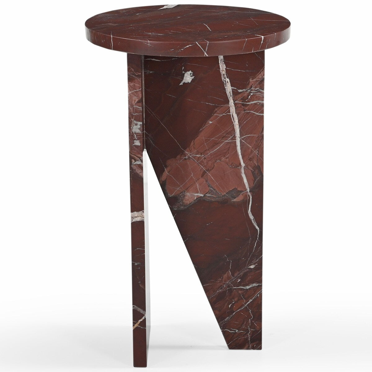 SAFAVIEH Couture Devlin Marble Drink Table - 12Wx12Dx20H