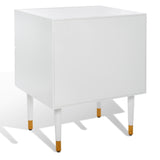 SAFAVIEH Couture Dorien 2-Drawer Side Table - 21.3"x16.9"x25.6" - 21Wx17Dx26H