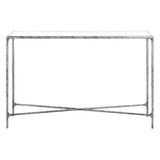 SAFAVIEH Couture Dorotea Forged Metal Rectangle Console Table - 48" W x 12" L x 30" H - 48Wx12Dx30H