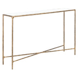 SAFAVIEH Couture Dorotea Forged Metal Rectangle Console Table - 48" W x 12" L x 30" H - 48Wx12Dx30H