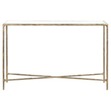 SAFAVIEH Couture Dorotea Forged Metal Rectangle Console Table - 48" W x 12" L x 30" H - 48Wx12Dx30H