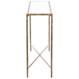 SAFAVIEH Couture Dorotea Forged Metal Rectangle Console Table - 48" W x 12" L x 30" H - 48Wx12Dx30H