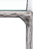 SAFAVIEH Couture Dorotea Forged Metal Rectangle Console Table - 48" W x 12" L x 30" H - 48Wx12Dx30H