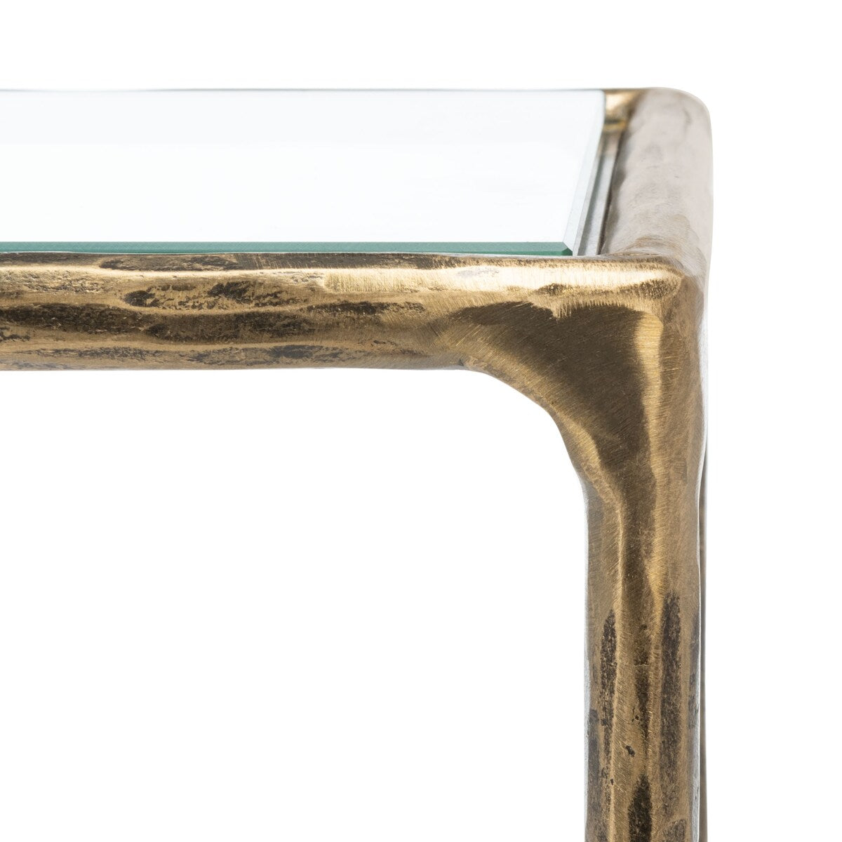 SAFAVIEH Couture Dorotea Forged Metal Rectangle Console Table - 48" W x 12" L x 30" H - 48Wx12Dx30H