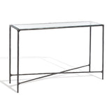 SAFAVIEH Couture Dorotea Forged Metal Rectangle Console Table - 48" W x 12" L x 30" H - 48Wx12Dx30H