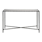 SAFAVIEH Couture Dorotea Forged Metal Rectangle Console Table - 48" W x 12" L x 30" H - 48Wx12Dx30H