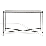 SAFAVIEH Couture Dorotea Forged Metal Rectangle Console Table - 48" W x 12" L x 30" H - 48Wx12Dx30H