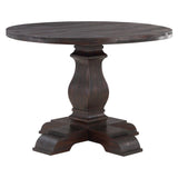 SAFAVIEH Couture Dotchka Round Wood Dining Table - 47.63" W x 47.63" L x 30" H - 48Wx48Dx30H