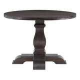 SAFAVIEH Couture Dotchka Round Wood Dining Table - 47.63" W x 47.63" L x 30" H - 48Wx48Dx30H