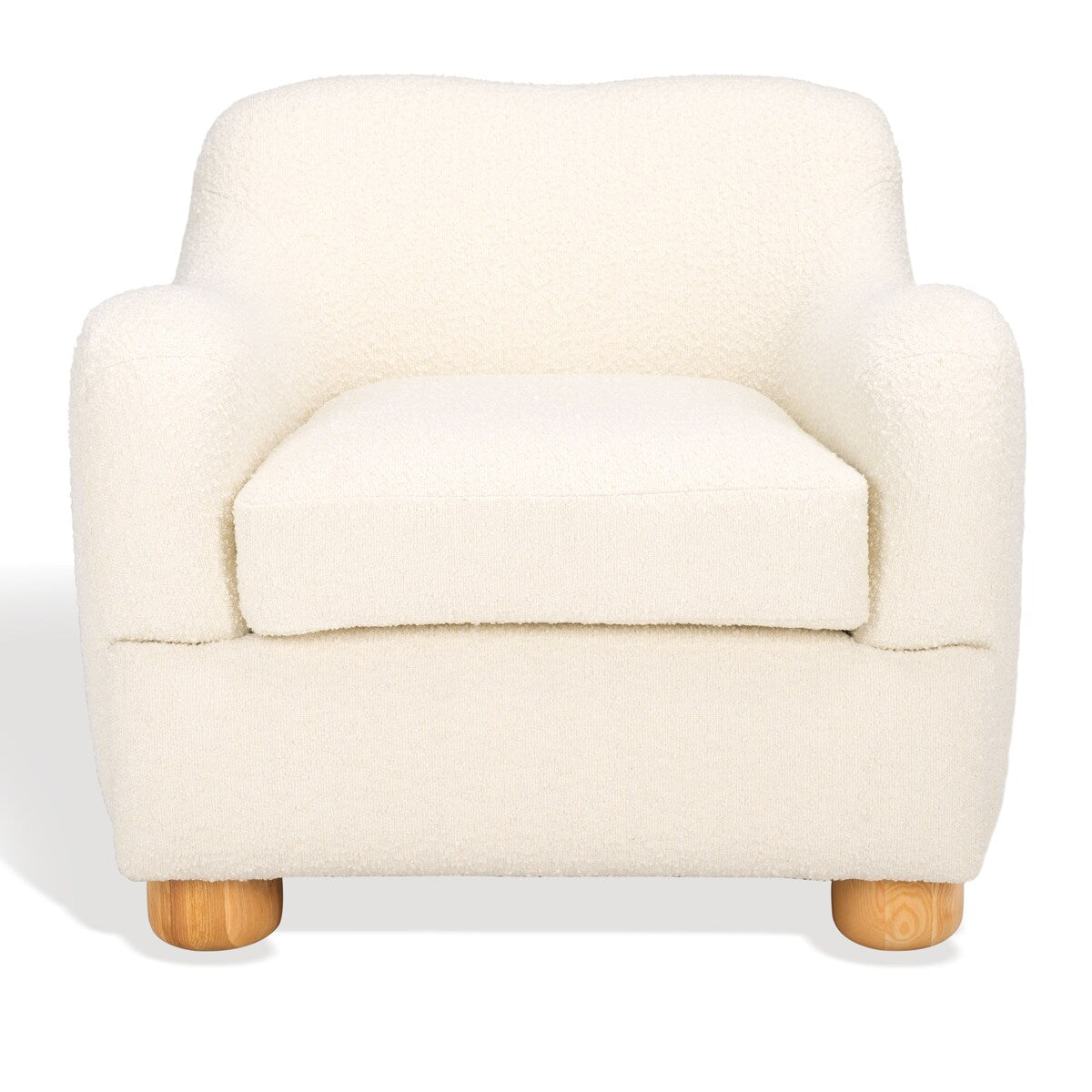 SAFAVIEH Couture Dyanna Boucle Accent Chair - 33Wx35Dx30H