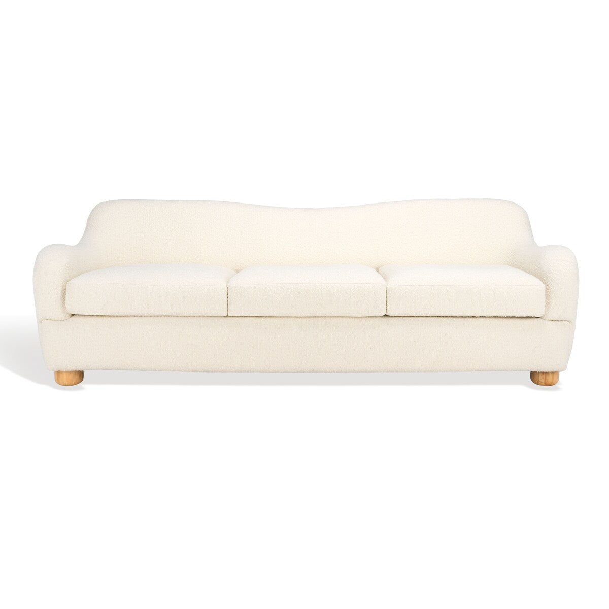 SAFAVIEH Couture Dyanna Boucle Sofa - 87Wx35Dx30H