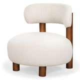 SAFAVIEH Couture Eduardo Boucle Accent Chair - 29Wx29Dx30H