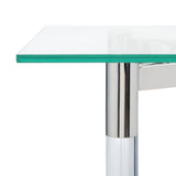 SAFAVIEH Couture Eleftheria Acrylic Console Table - 47.2" W x 15.7" L x 30" H - 47Wx16Dx30H