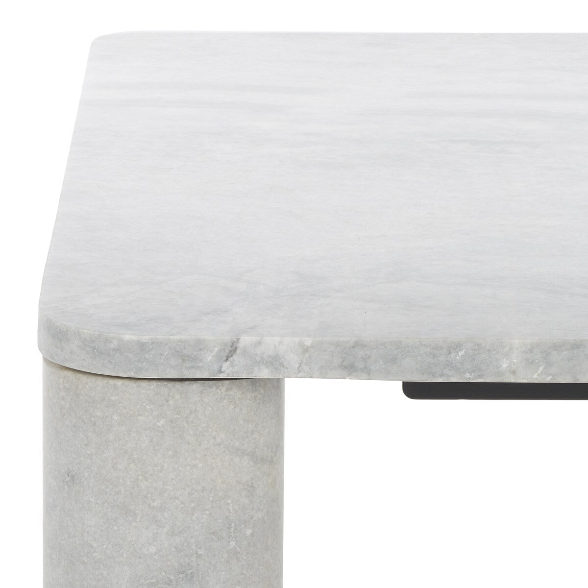 SAFAVIEH Couture Elenka Square Marble Coffee Table - 35 In. W x 35 In. D x 13 In. H - 35Wx35Dx13H