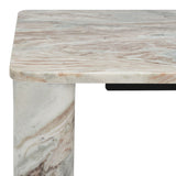 SAFAVIEH Couture Elenka Square Marble Coffee Table - 35 In. W x 35 In. D x 13 In. H - 35Wx35Dx13H