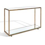 SAFAVIEH Couture Elisheva Mirrored Console Table - 48 In W x 12 In D x 30 In H - 48Wx12Dx30H