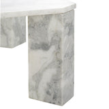 SAFAVIEH Couture Elseline Marble Top Square Coffee Table - 40 In. W x 40 In. D x 15 In. H - 40Wx40Dx15H