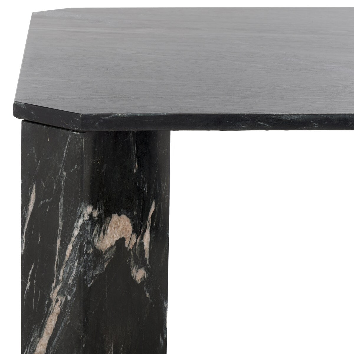 SAFAVIEH Couture Elseline Marble Top Square Coffee Table - 40 In. W x 40 In. D x 15 In. H - 40Wx40Dx15H