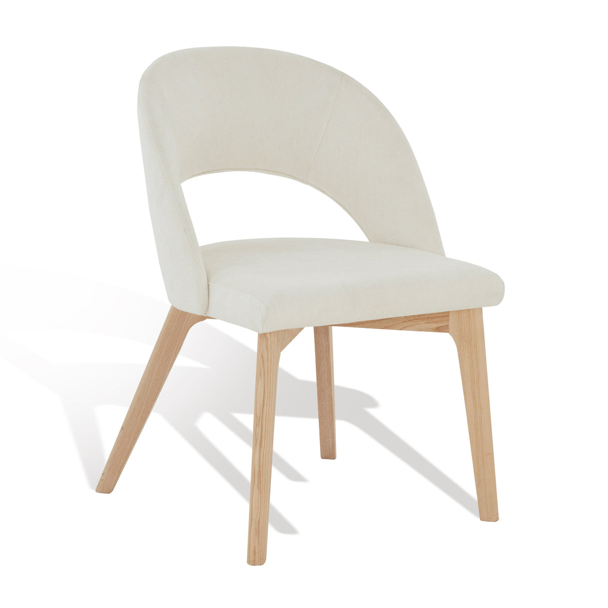 SAFAVIEH Couture Ermanda Dining Chair - 23 In. W x 22 In. D x 32 In. H - 23Wx22Dx32H