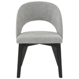 SAFAVIEH Couture Ermanda Dining Chair - 23 In. W x 22 In. D x 32 In. H - 23Wx22Dx32H