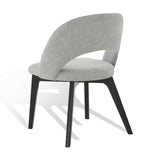 SAFAVIEH Couture Ermanda Dining Chair - 23 In. W x 22 In. D x 32 In. H - 23Wx22Dx32H