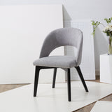 SAFAVIEH Couture Ermanda Dining Chair - 23 In. W x 22 In. D x 32 In. H - 23Wx22Dx32H