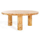 SAFAVIEH Couture Everbella Burled Mappa Table - 36Wx36Dx15H