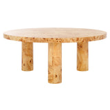 SAFAVIEH Couture Everbella Burled Mappa Table - 36Wx36Dx15H