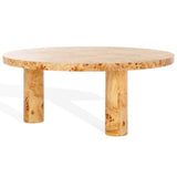 SAFAVIEH Couture Everbella Burled Mappa Table - 36Wx36Dx15H